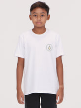Volcom Big Boys Avery Stone Tee - White